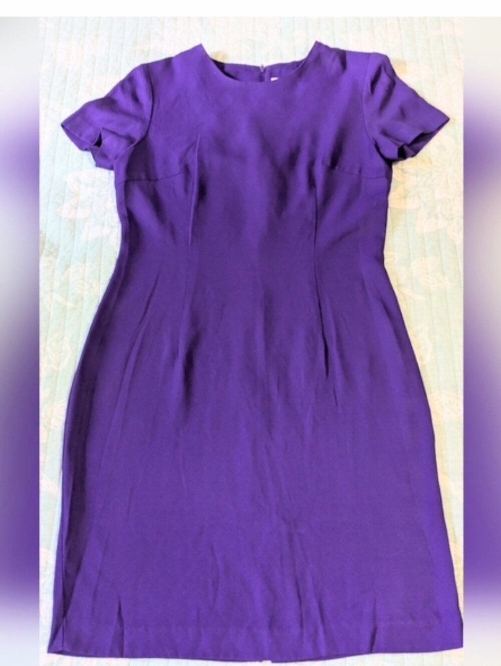 Fattaneh Bahari Purple Dress. Size 8.